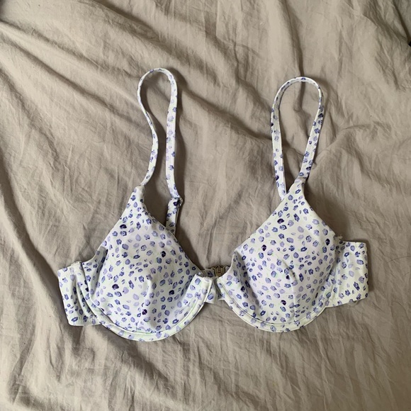 Patterned Underwire Bikini Top - Picture 5 of 6